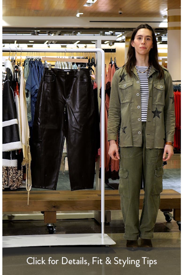 Eli Coated Ankle Barrel Leg Jeans video