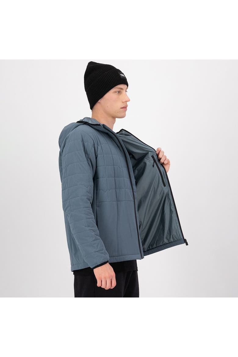 Canyon Merino Insulated Hooded Jacket - Men's, Alternate, color, Goblin Blue
