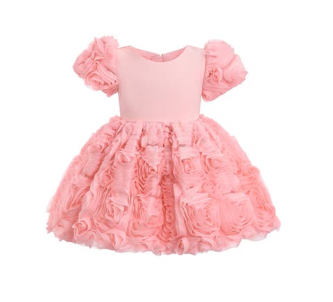 Bow Rosette Dress (Baby & Toddler)