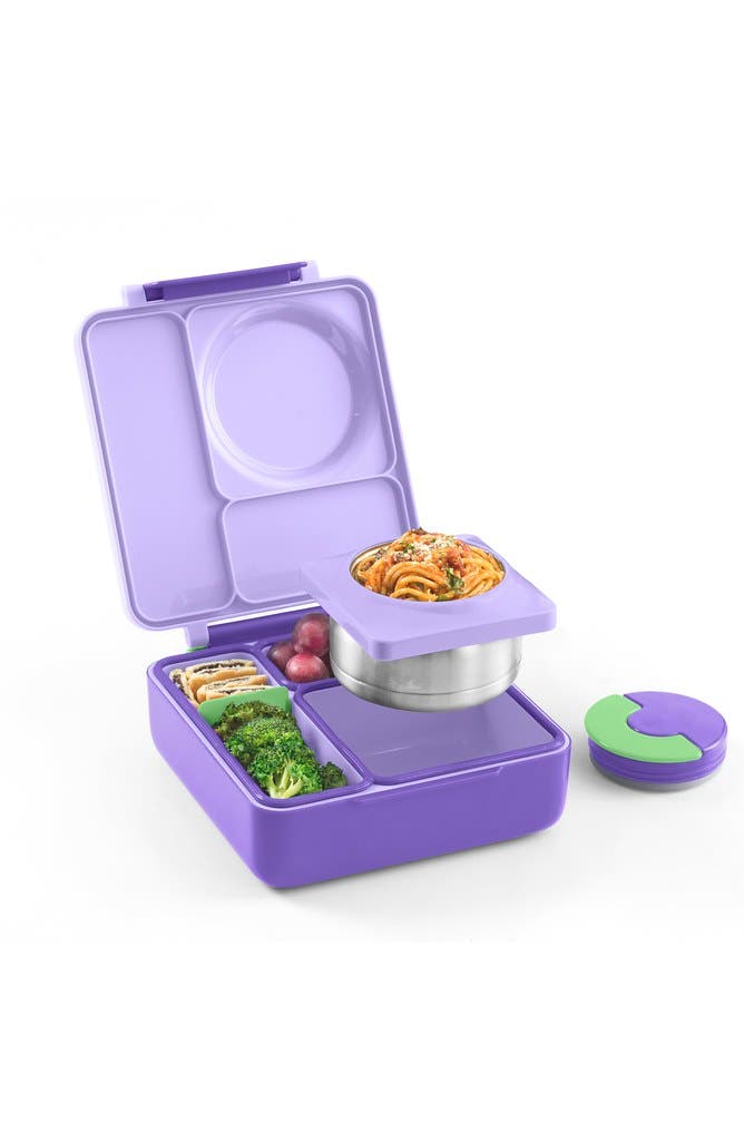 OMIE Box Bento Lunch Box for Kids in Lilac Purple 