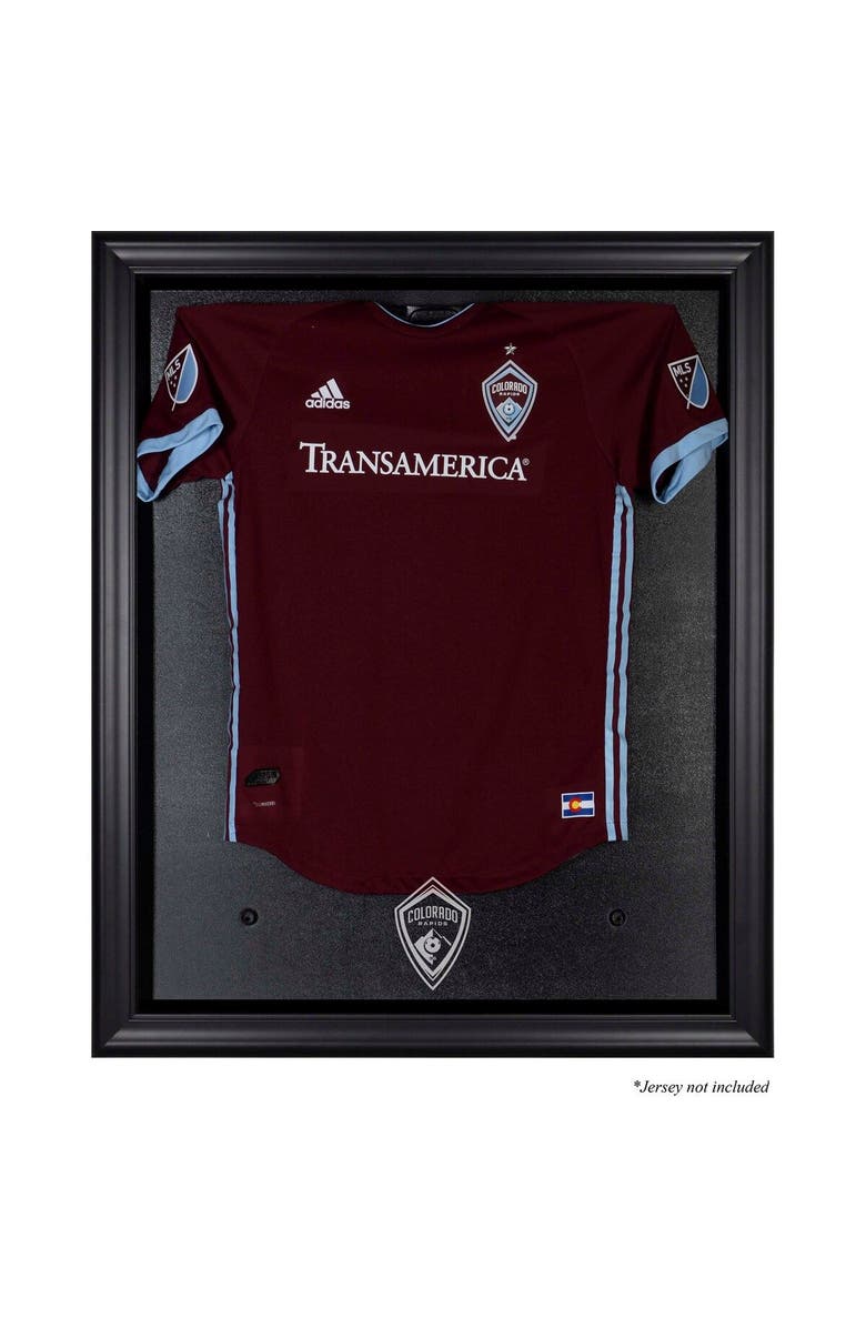FANATICS AUTHENTIC Colorado Rapids Black Framed Team Logo Jersey Display Case, Main, color, 