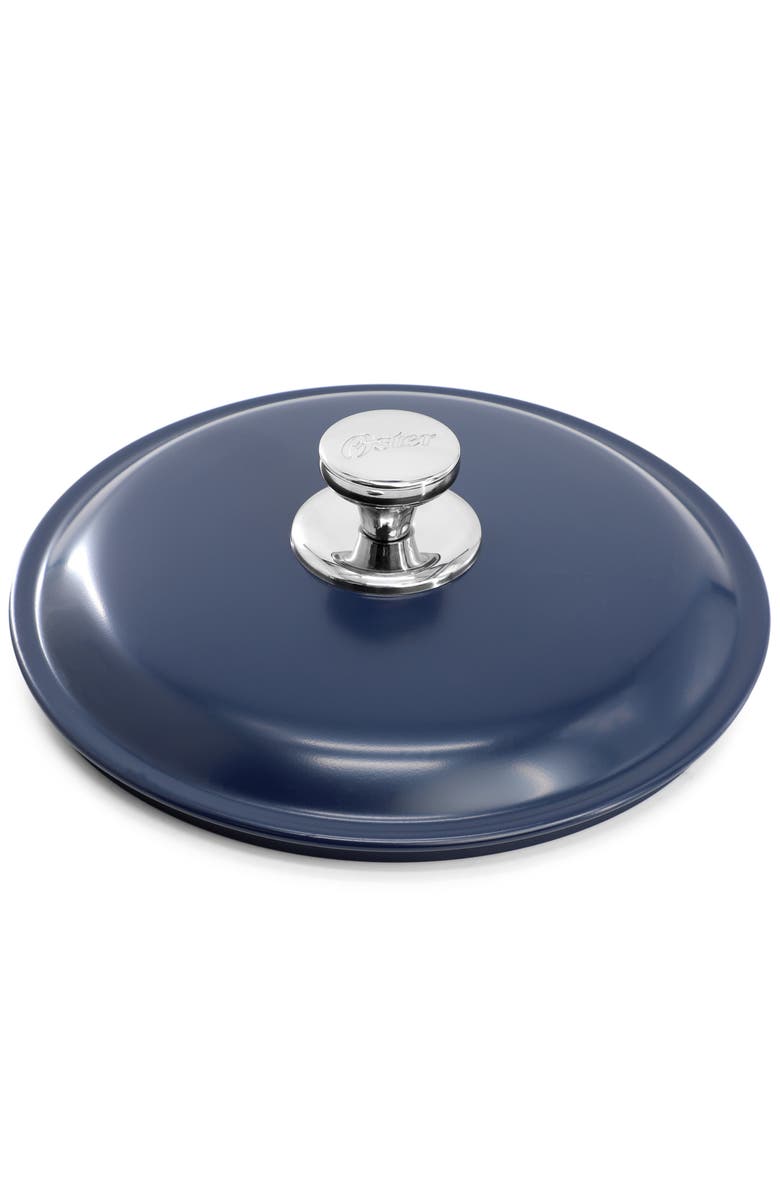 OSTER Cartagena 3.8 Quart Nonstick Aluminum Caldero with Lid, Alternate, color, Blue