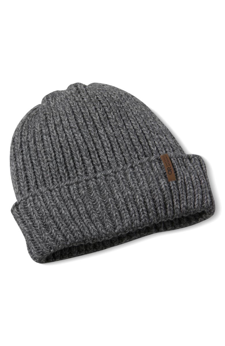 Outdoor Research Liftie VX Beanie, Main, color, Charcoal