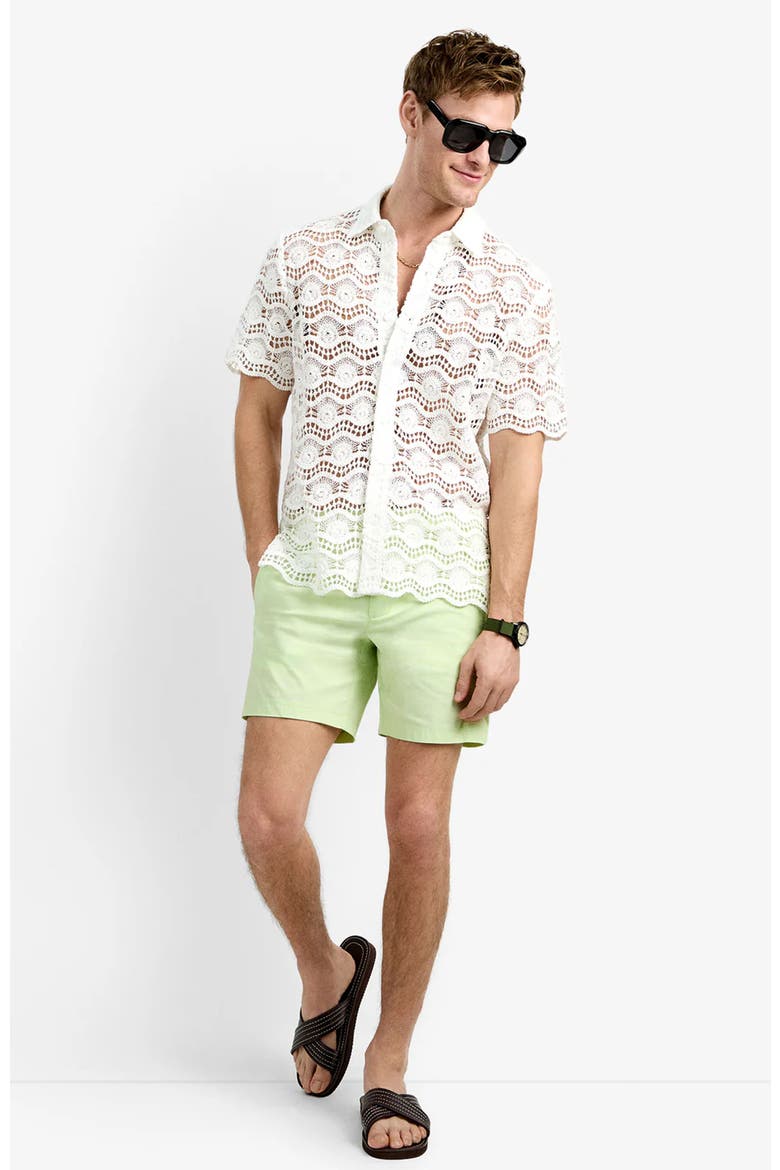 Long Beach Shirt, Main, color, Whitewash