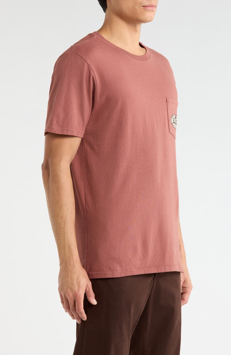 Roark Gaucho Cotton Graphic Pocket T-Shirt, Alternate, color, Red Clay