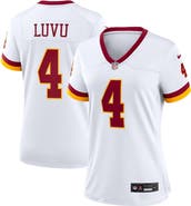 Nike Women's Nike Frankie Luvu White Washington Commanders Game Super Bowl Era Jersey
