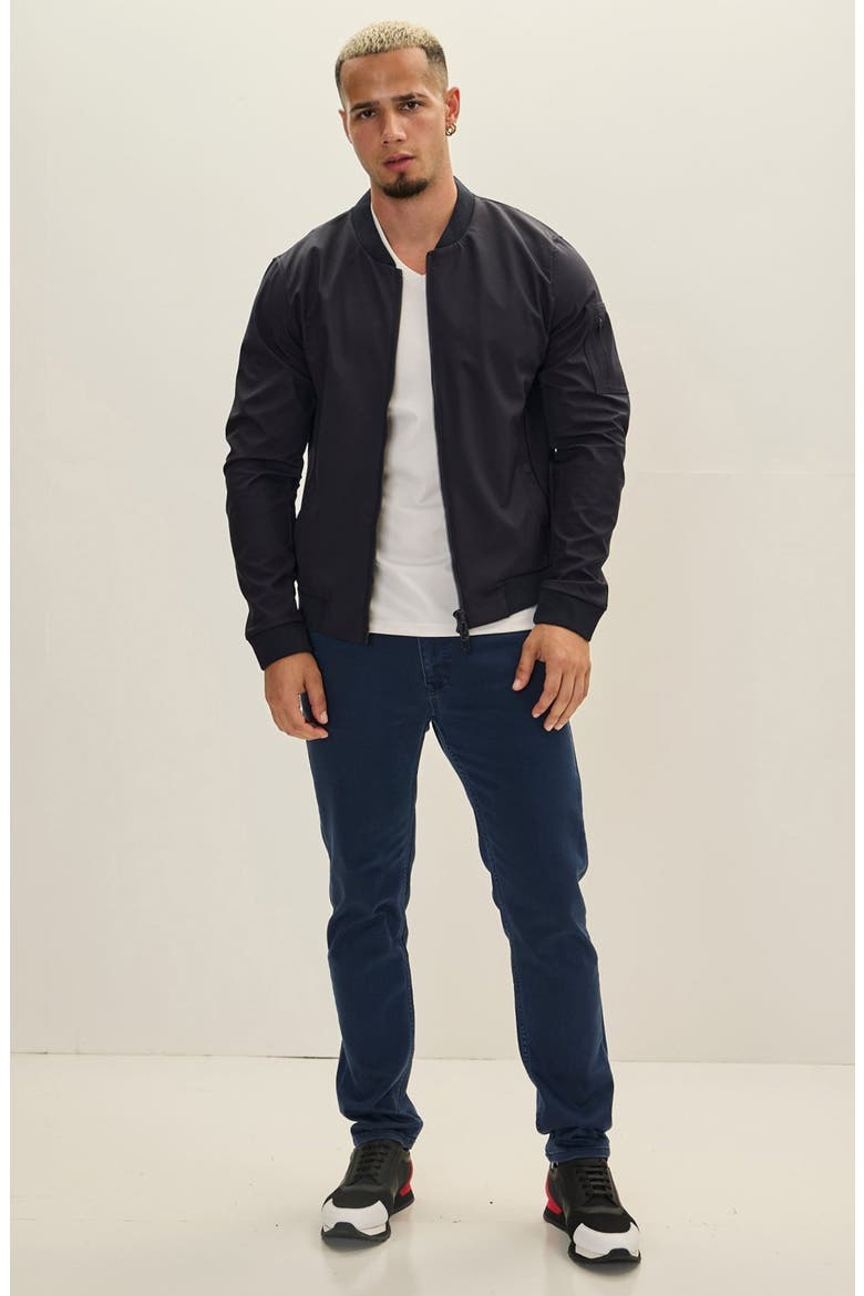 Bomber Jacket, Alternate, color, NAVY