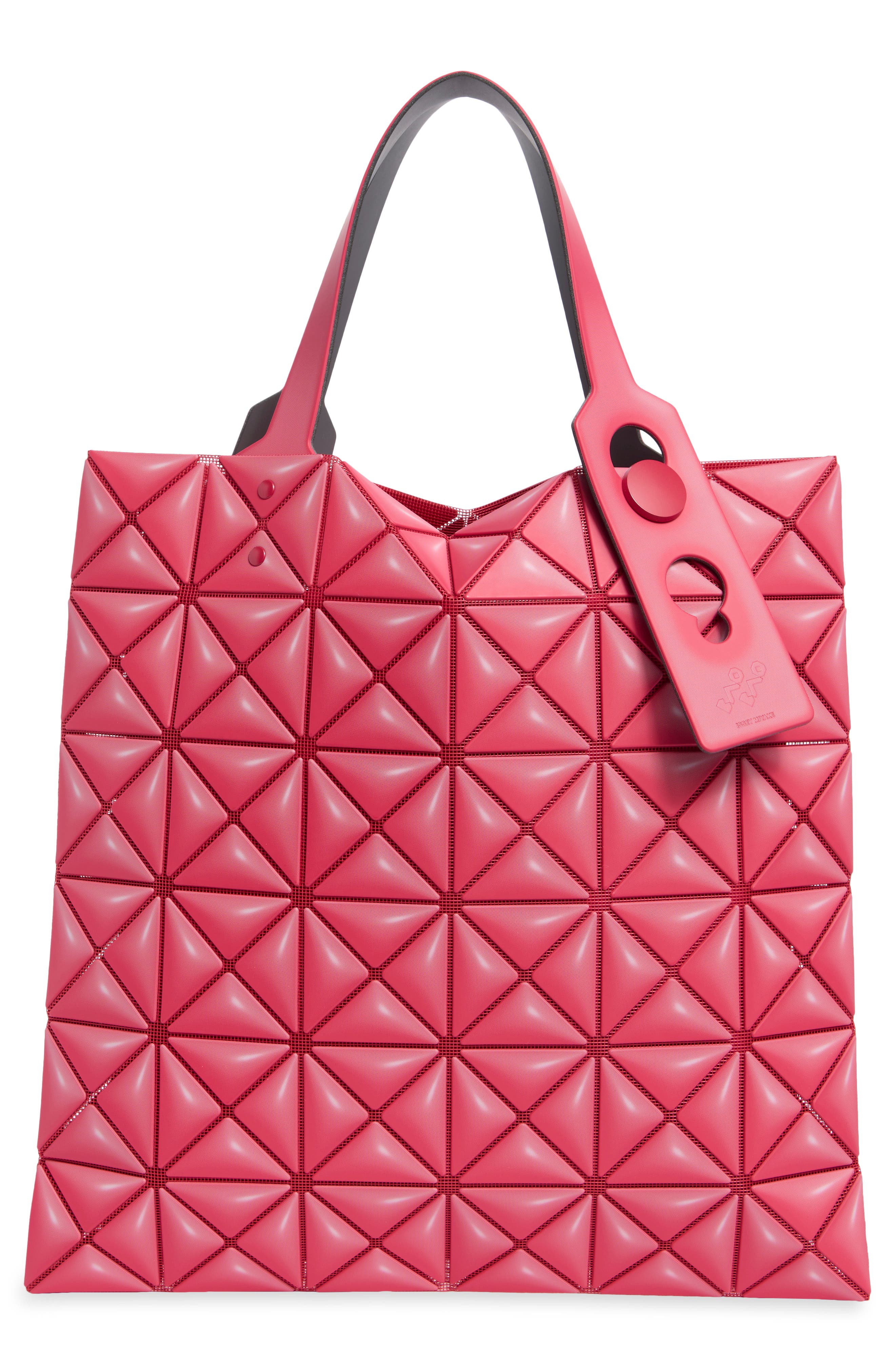 Small Prism Tote, Alternate, color, CHERRY PINK