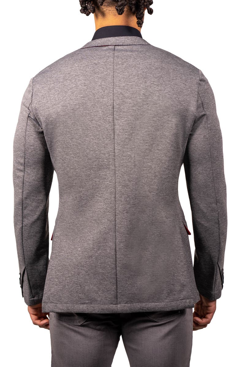 Maceoo Stretch Grey Unconstructed Blazer, Alternate, color, Grey