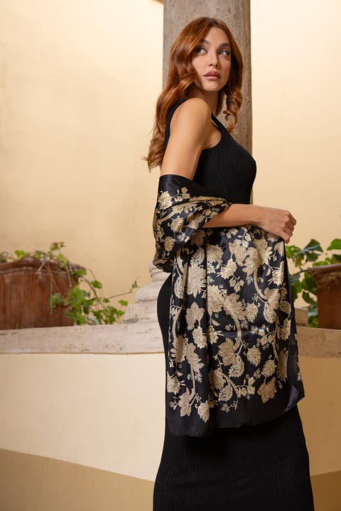 Esmeralda - Silk Scarf/Shawl for Women