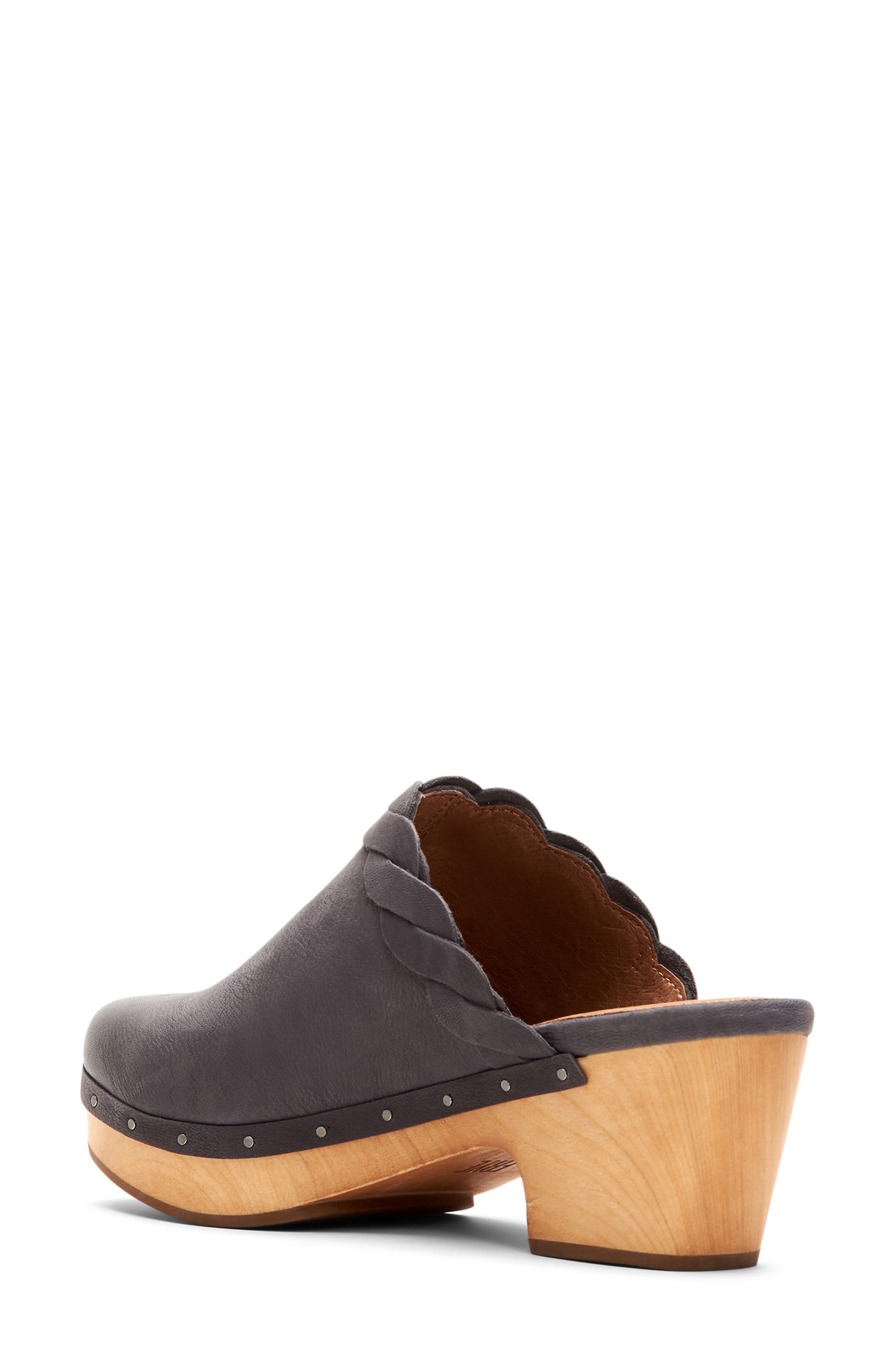 Mille Clog, Alternate, color, JEANS SUEDE