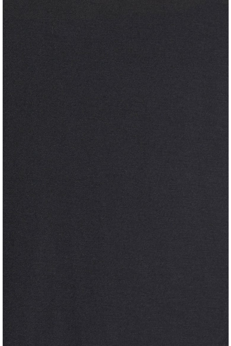 Woven Hem Tee, Alternate, color, BLACK