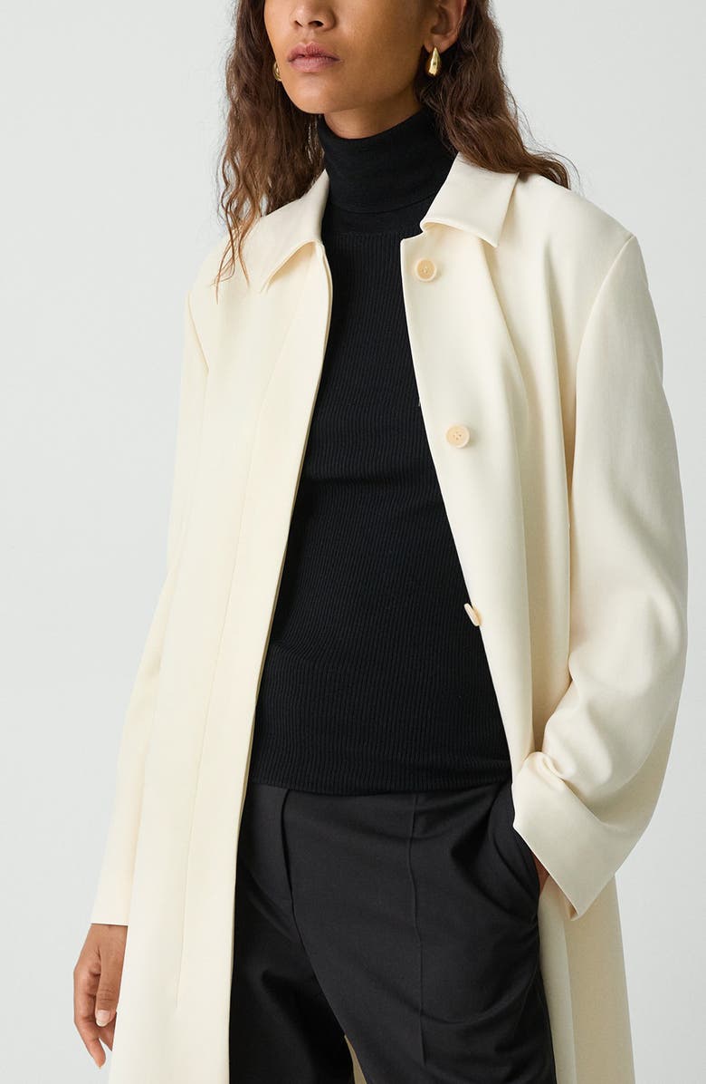 Theory Belted Coat, Alternate, color,