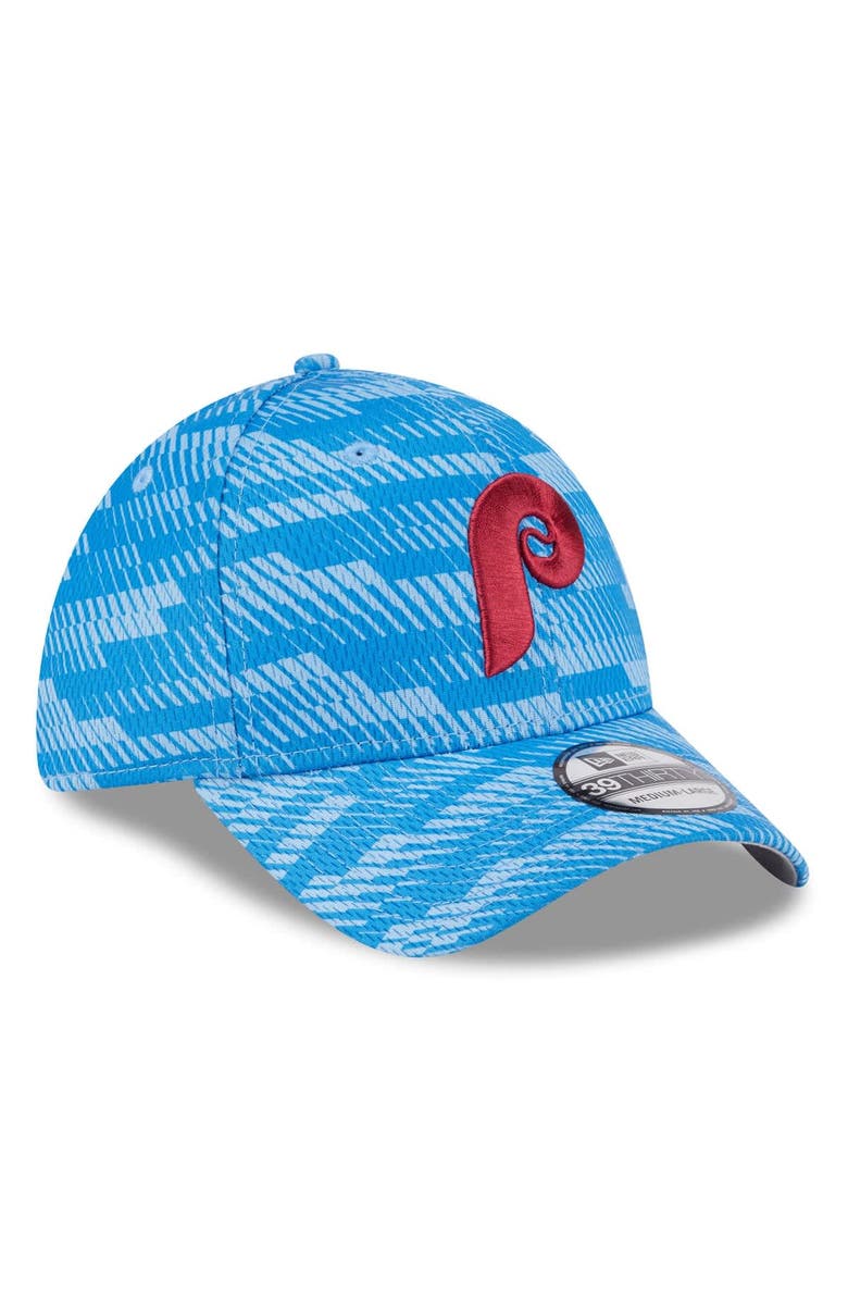 New Era Men's New Era Light Blue Philadelphia Phillies 2025 MLB Clubhouse 39THIRTY Flex Hat, Alternate, color, 
