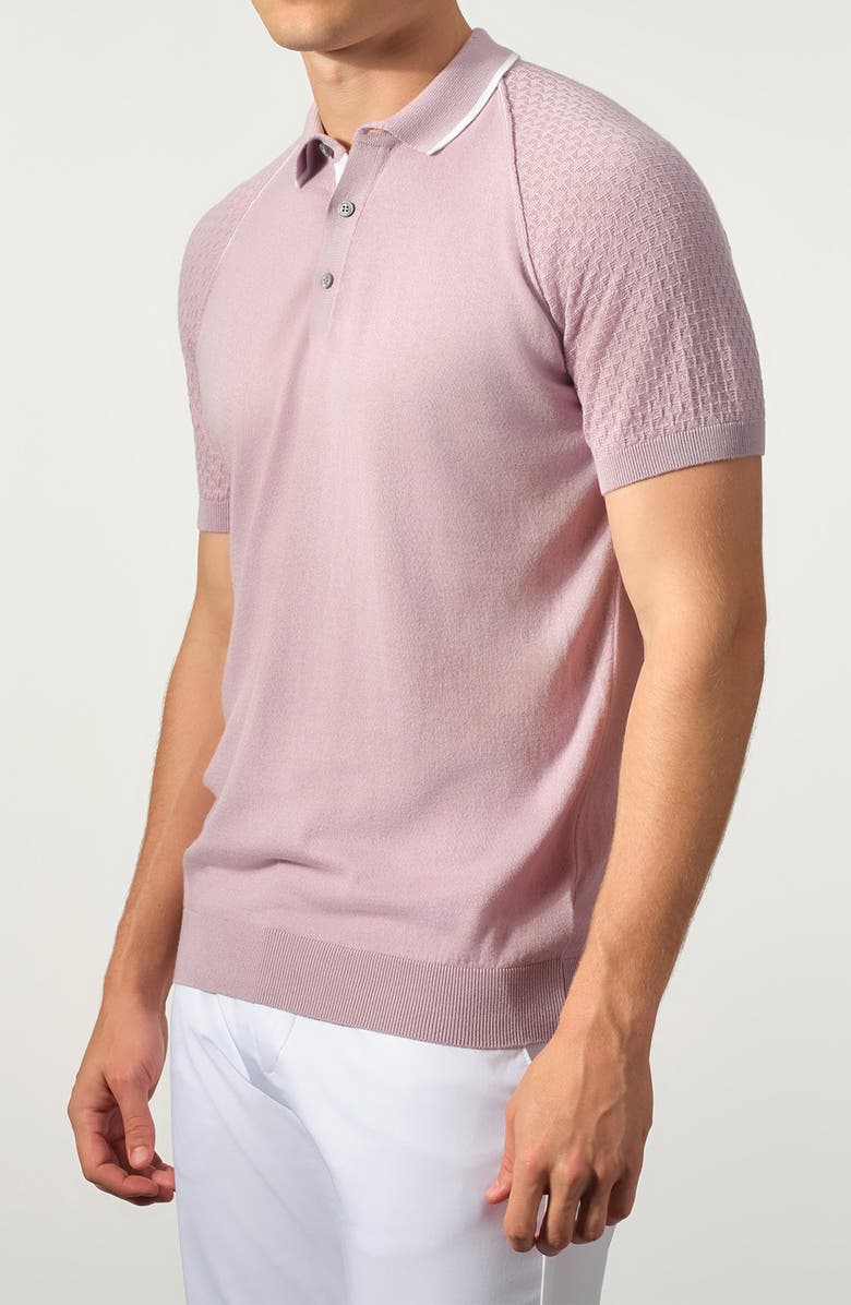 GARNET Cotton Blend Sweater Polo, Alternate, color,