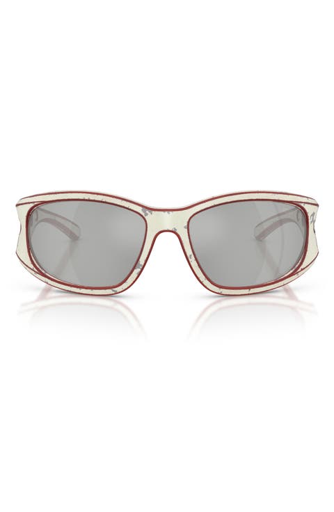DL3012U 58mm Rectangular Sunglasses