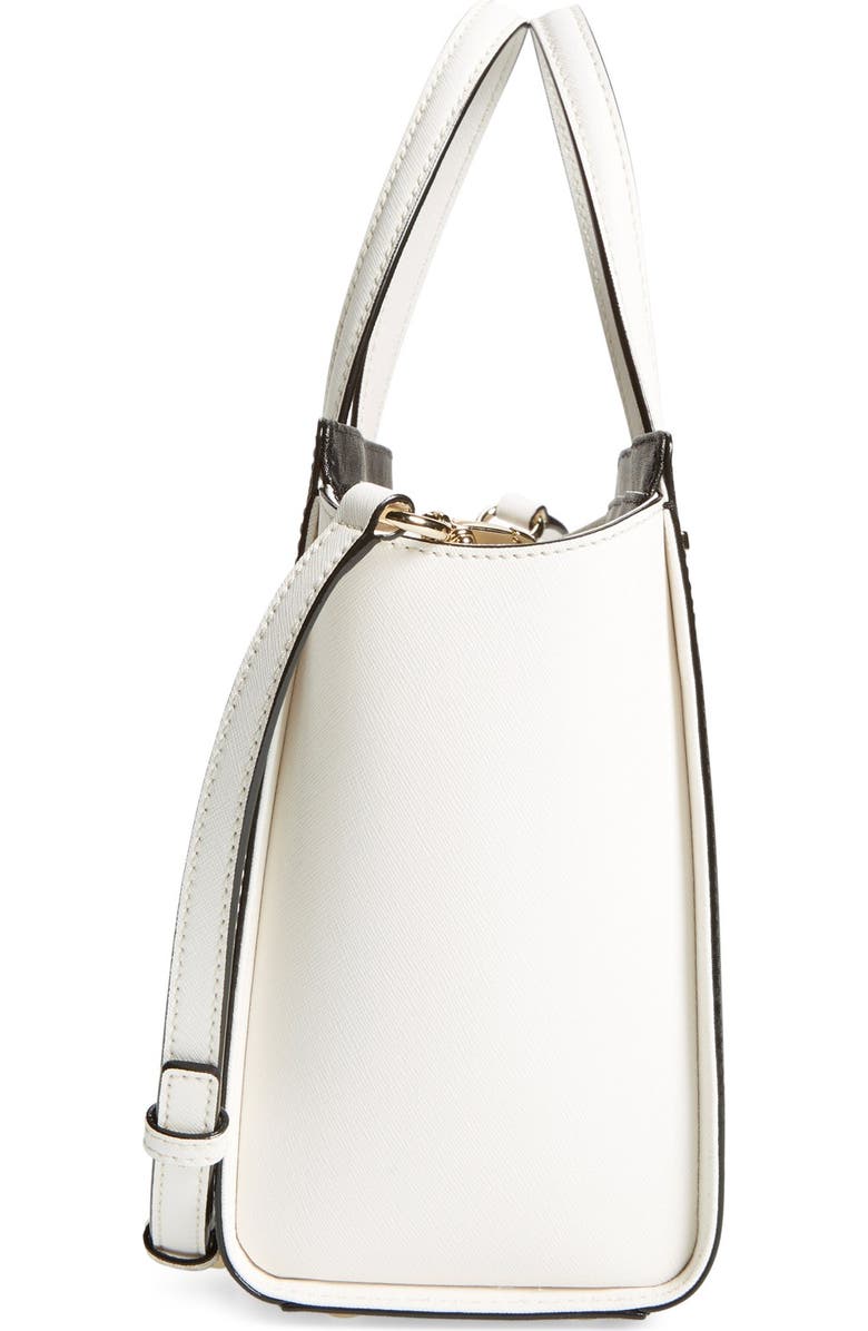 Kate Spade New York 'cedar street - small hayden' leather satchel, Alternate, color, Black/ Cement