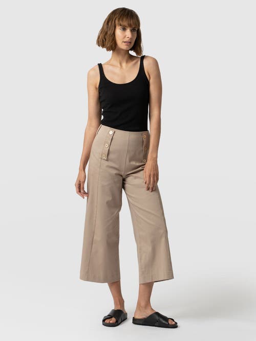 Saint + Sofia Chelsea Culotte In Sand