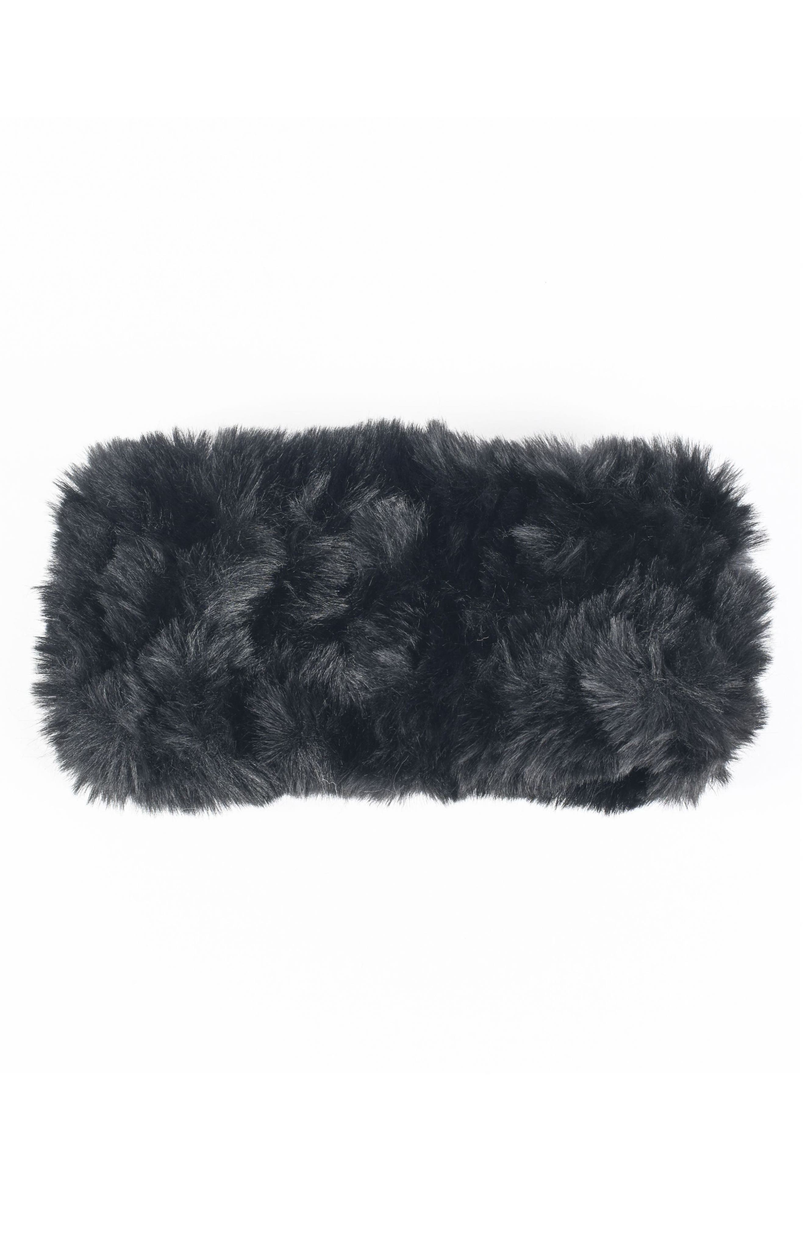 MARCUS ADLER Faux Fur Headband