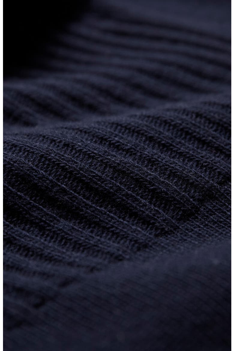British Supersoft Slouchy Cowl Neck, Alternate, color, Dark Navy