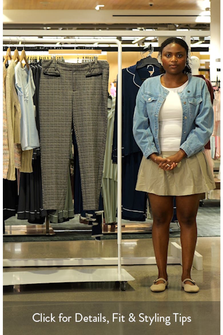 Faux Leather Trim Pants video