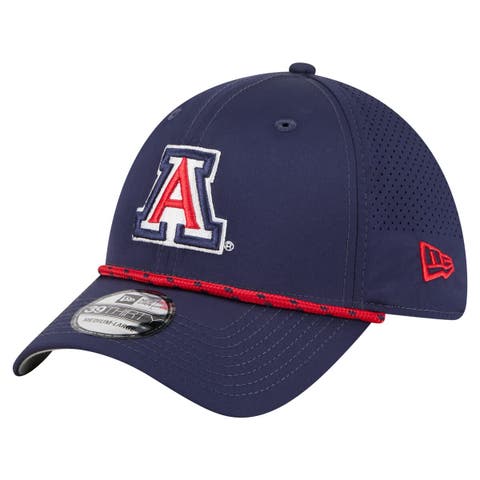 Men
s New Era  Navy Arizona Wildcats Rope 39THIRTY Flex Hat