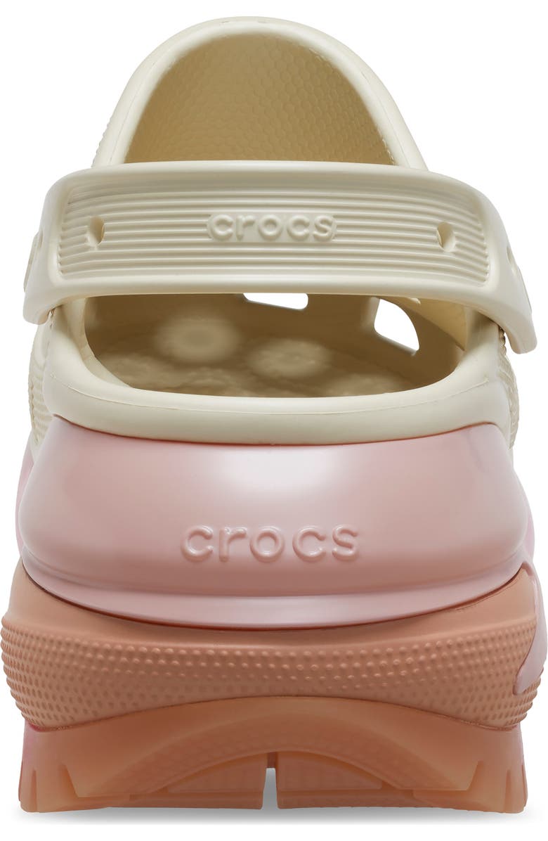 CROCS Classic Mega Crush Platform Slingback Clog, Alternate, color,