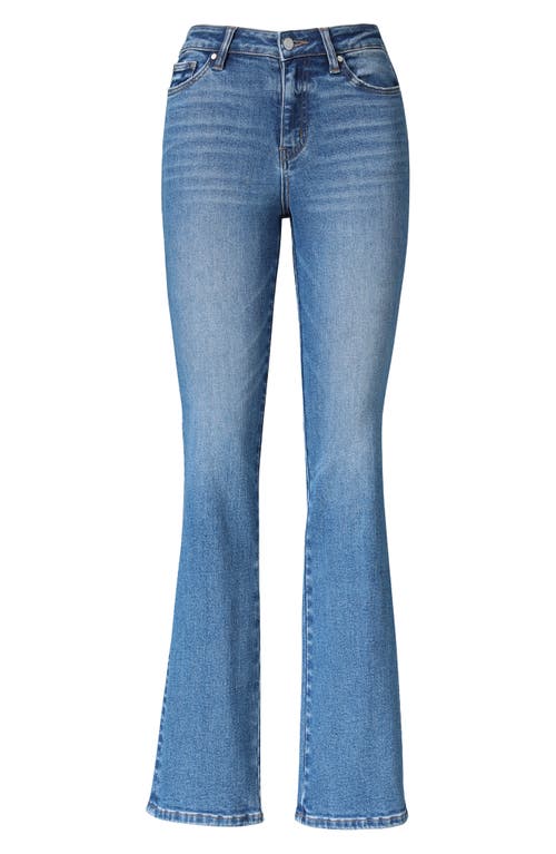 Bayeas Mid Rise Bootcut Jeans In Blue