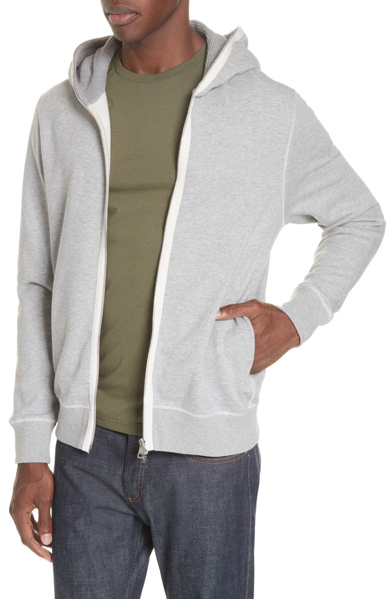 Moncler Maglia Zip Hoodie, Alternate, color, 