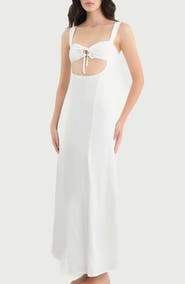 BOAMAR Siena Cutout Cover-Up Maxi Dress