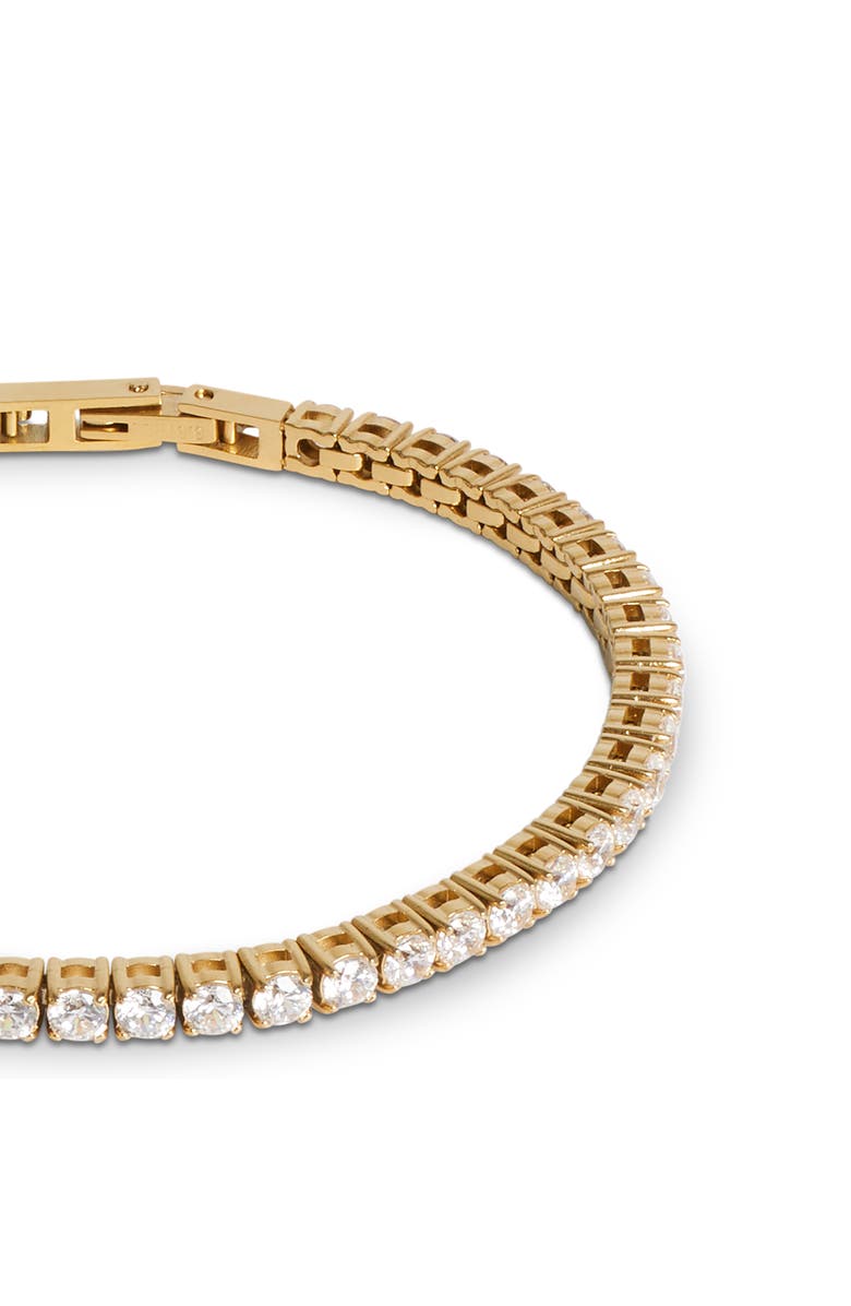 COEUR DE LION Tennis Bracelet Crystal Bracelet, Alternate, color, Gold