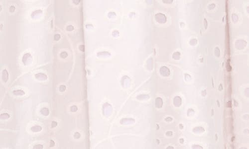 1.state Eyelet Embroidery A-line Cotton Skirt