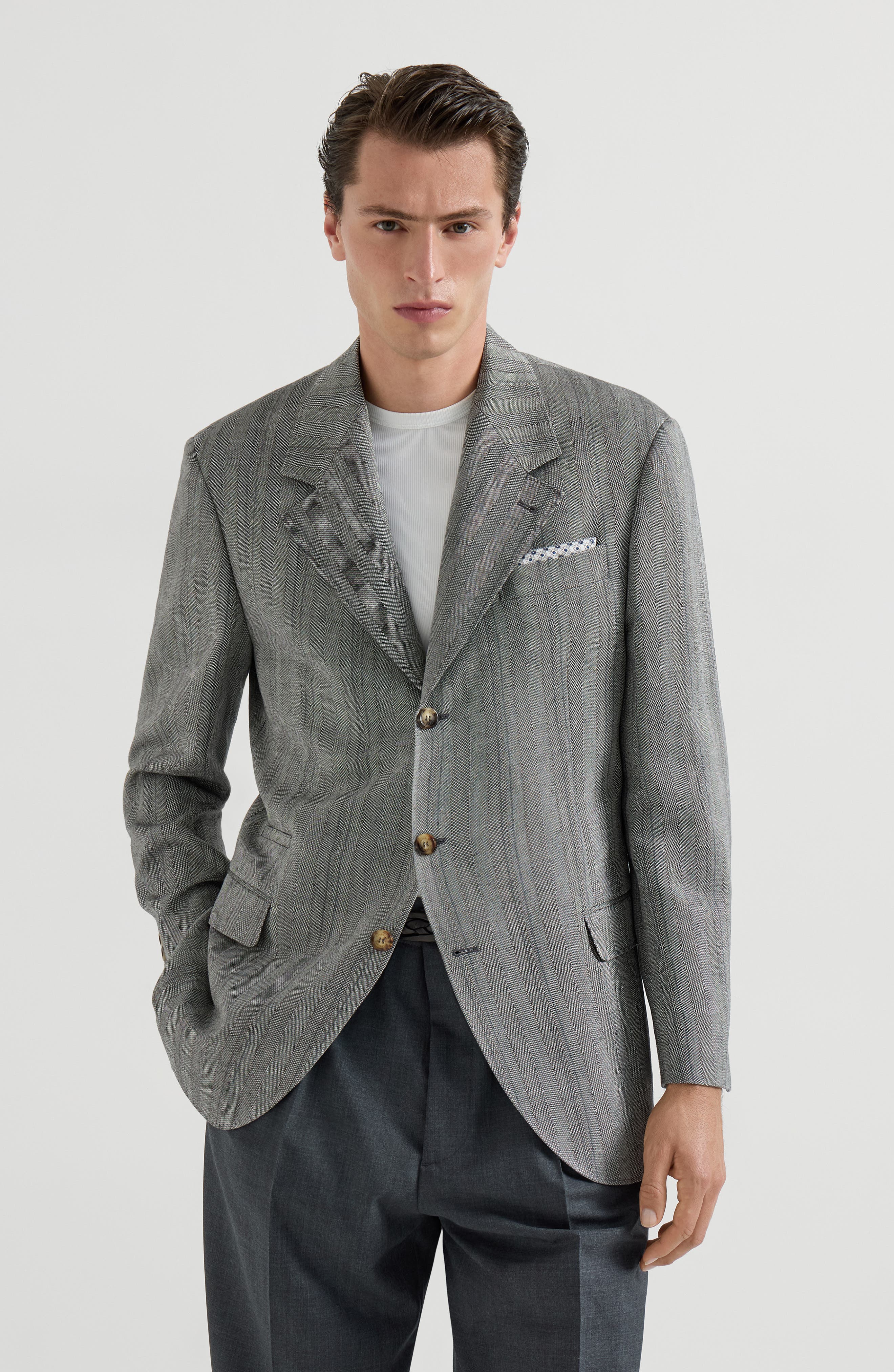 Chevron blazer
