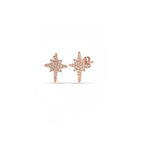 Northern Star Sterling Silver Stud Earring