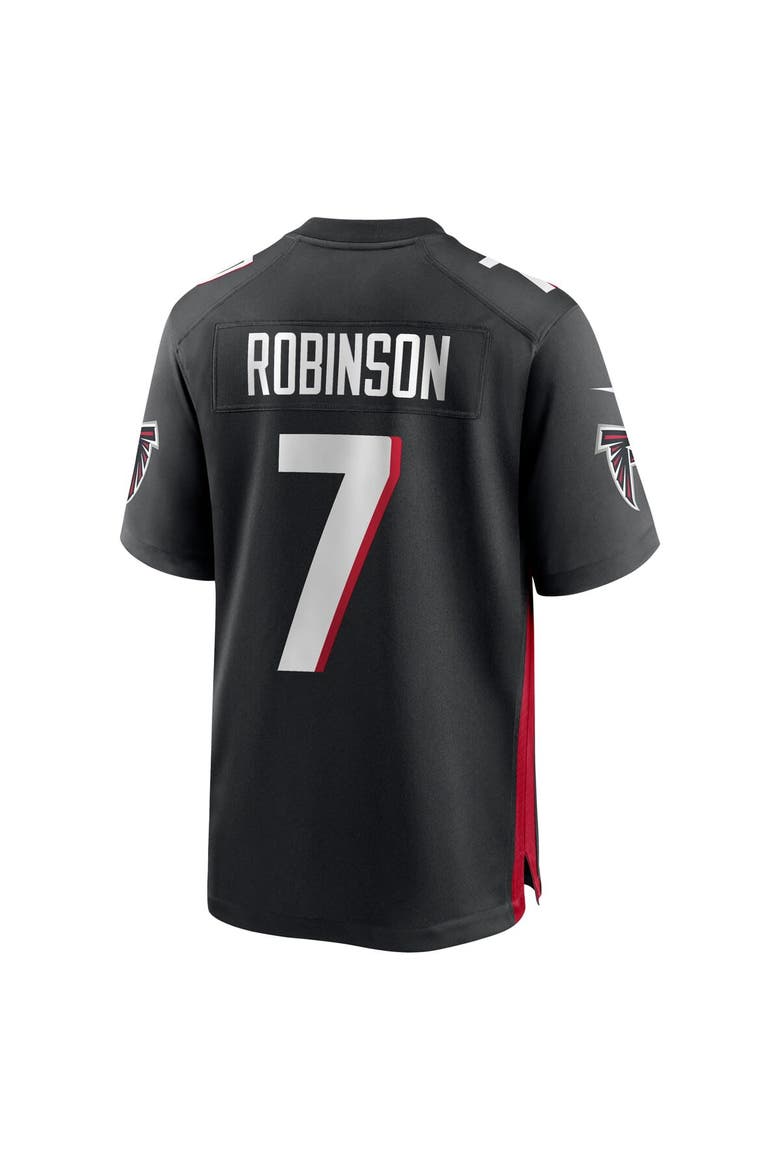 Men's Nike Bijan Robinson Black Atlanta Falcons  Game Jersey, Alternate, color, Black