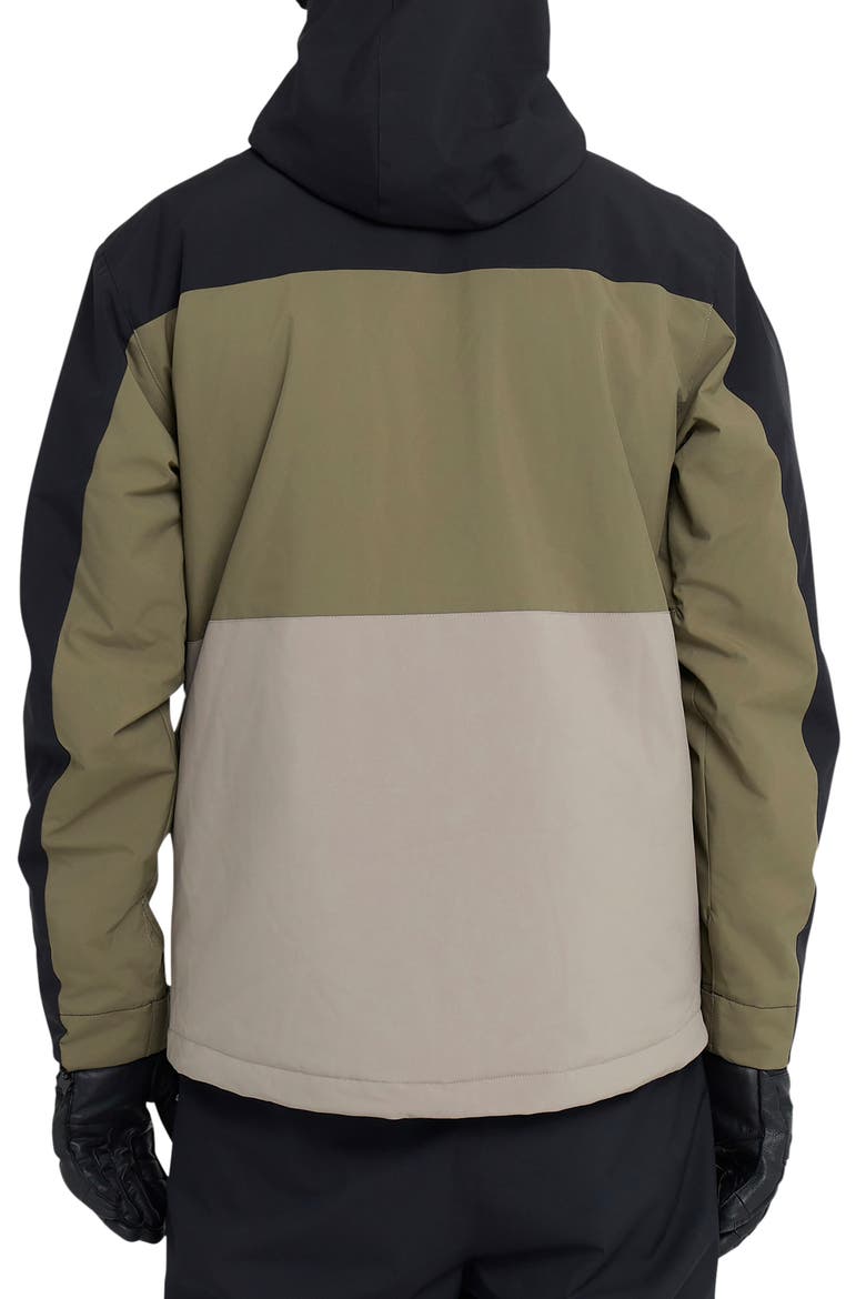 Sycamore Waterproof Snow Jacket, Alternate, color, BLACK