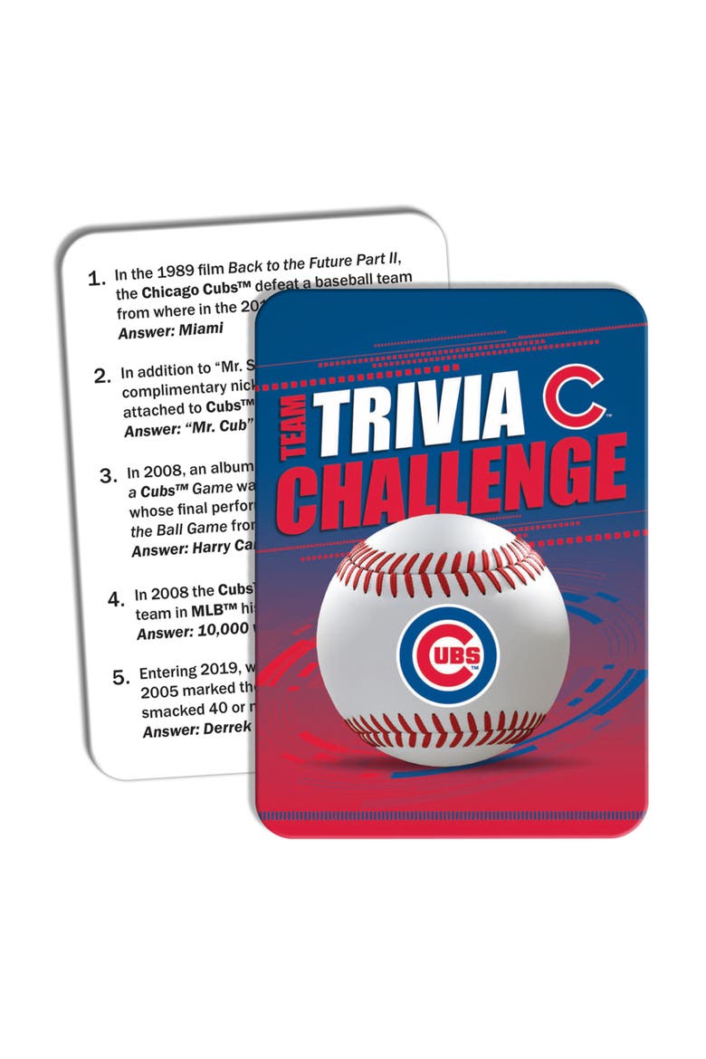 Chicago Cubs Trivia Challenge, Alternate, color, Multicolor