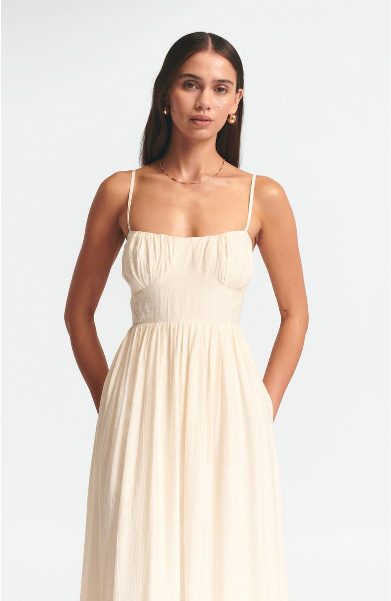 ST MRLO George Maxi Dress, Alternate, color, Cream