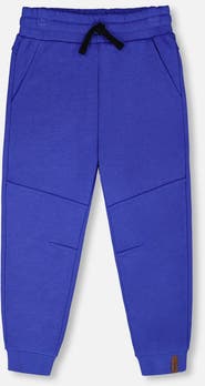 Deux par Deux French Terry Sweatpants with Cross Seams
