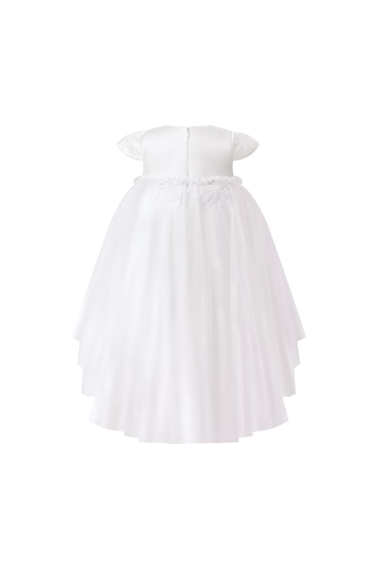 Embroidered Briavelle Dress, Alternate, color, White