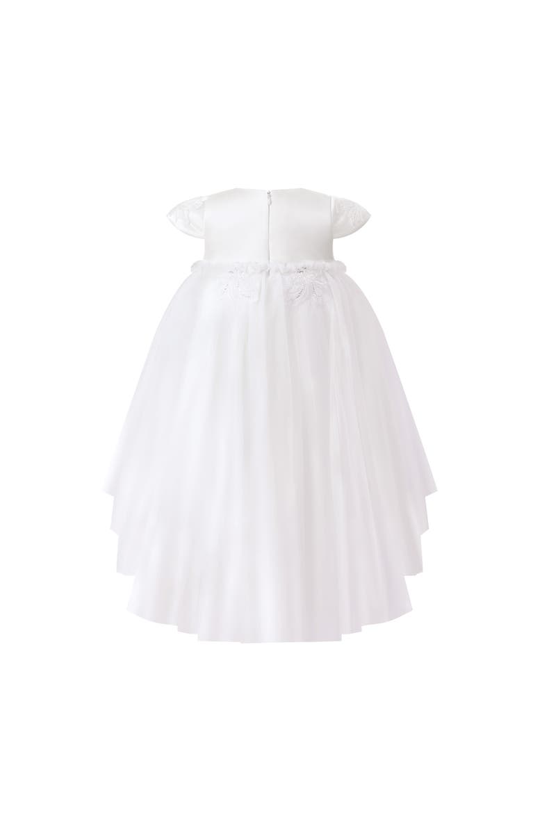 Tulleen Embroidered Briavelle Dress, Alternate, color, White