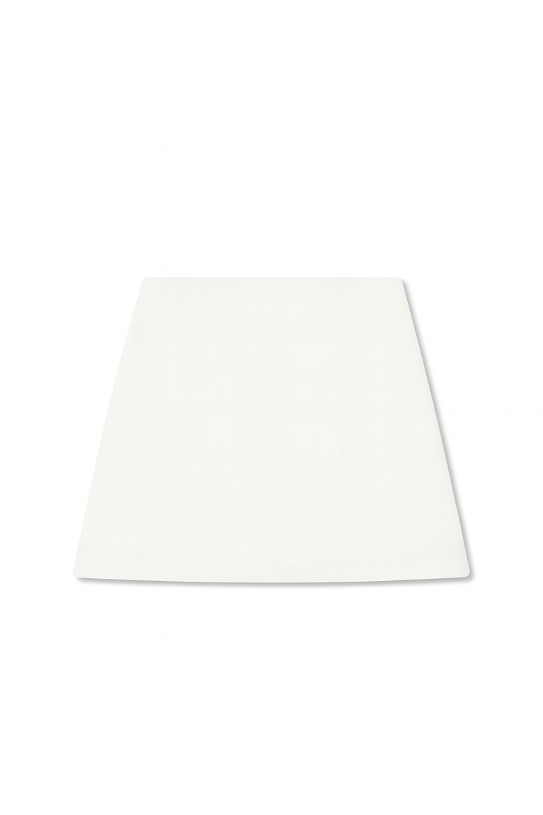 Ines Mini Skirt, Main, color, White