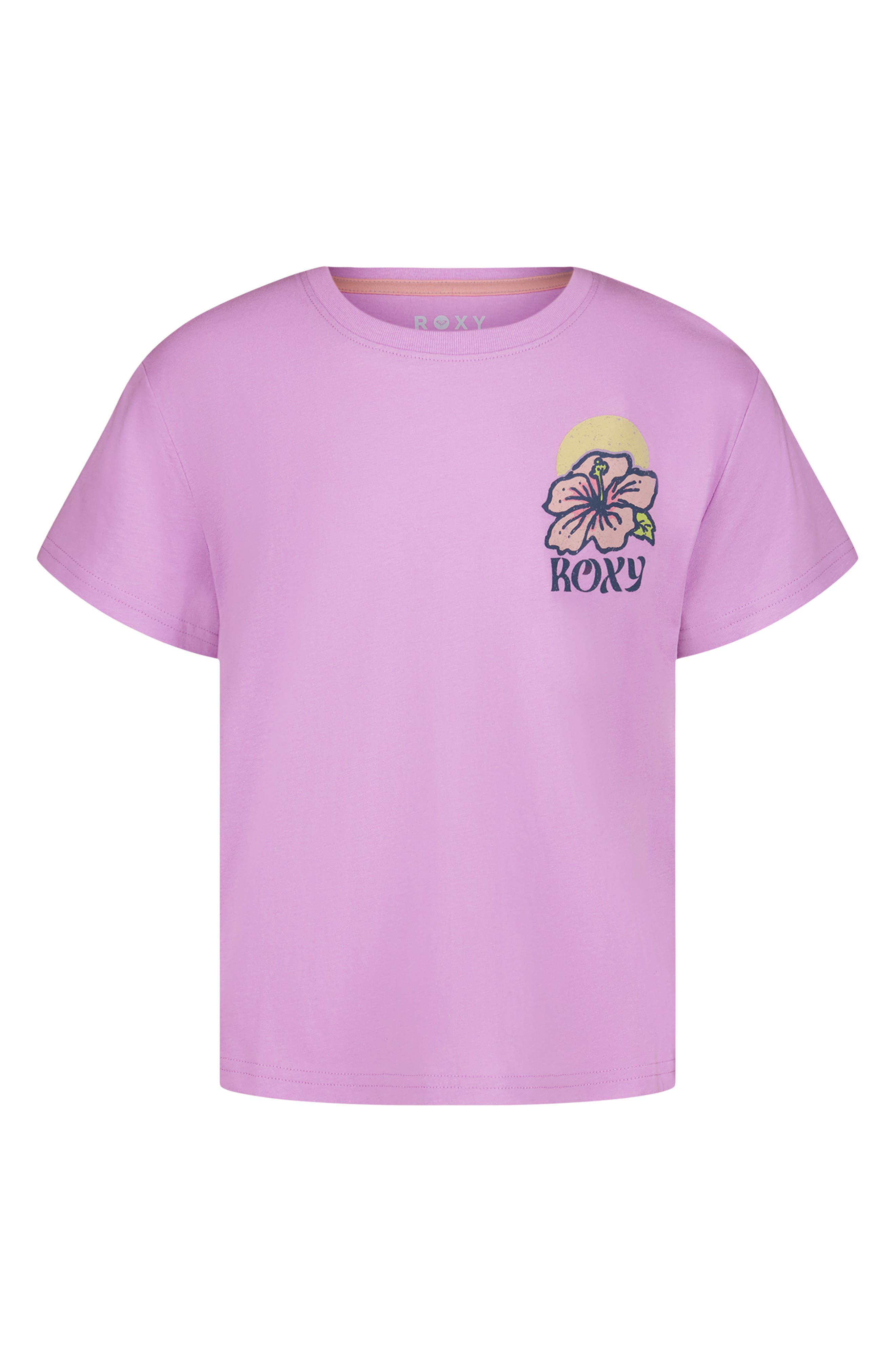 Roxy Kids' Board Biscus Cotton Graphic T-Shirt