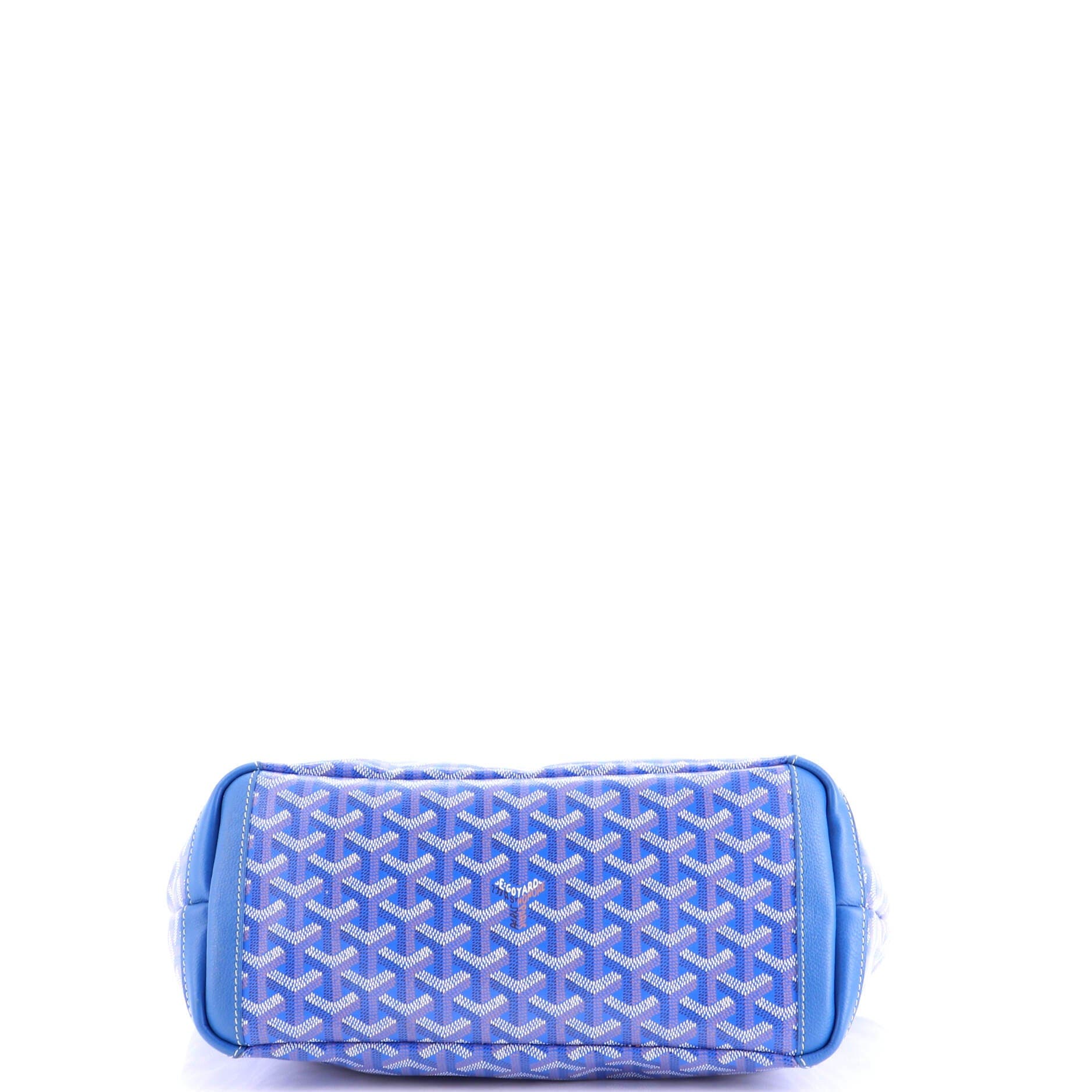 Pre-Owned Goyard Artois Tote Coated Canvas PM, Alternate, color, Blue