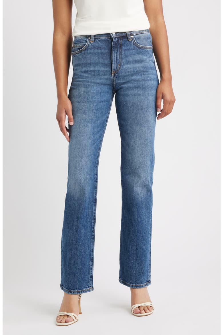 Parkway Slim Straight Leg Jeans, Main, color, NVY