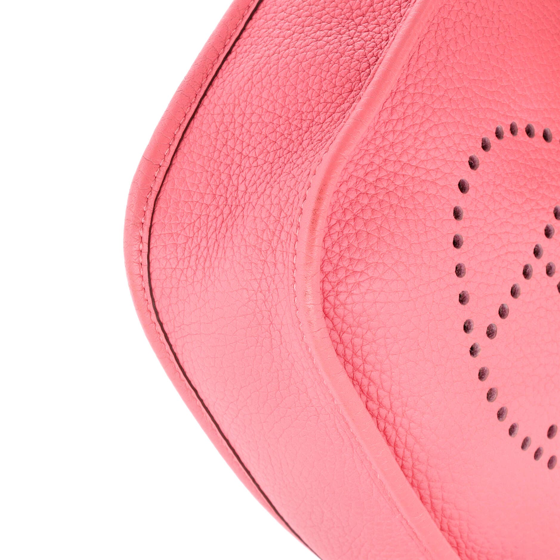 Pre-Owned Hermes Evelyne Bag Gen III Clemence TPM, Alternate, color, Rose Azalee