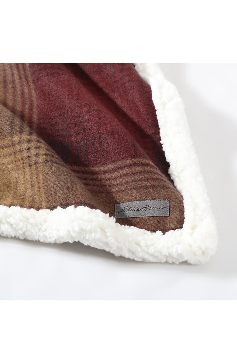 Eddie Bauer Nordic Plaid Throw Blanket, Alternate, color, 