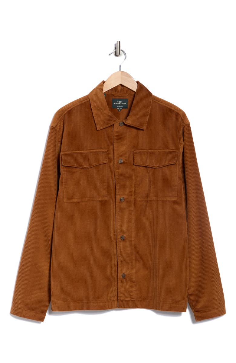 Rodd & Gunn Sandfly Bay Corduroy Shirt, Alternate, color, Rust