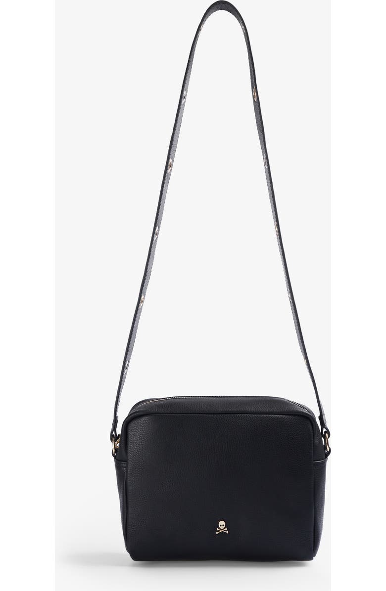 Scalpers Mumbai Eyelet Bag, Main, color, Black