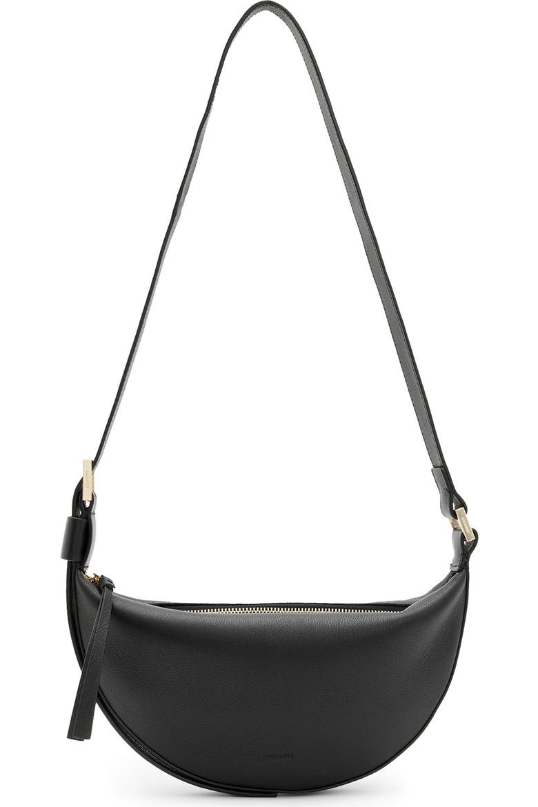 AllSaints Half Moon Leather Crossbody Bag (Women) | Nordstrom AllSaints Half Moon Leather Crossbody Bag (Women) | Nordstrom